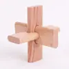 Madera de Haya 4.5cm Cerradura Kongming Luban Juego Completo Regalo Educativo Infantil Juguete de Madera con Ensamblaje Machihembrado Detalles en Empaque de Plástico