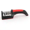 Afilador de Tubos Portátil Transfronterizo Rápido de Tres y Cuatro Etapas Piedra de Afilar Blanca Hogar Cuchillo de Cocina Cuchillo Tijeras Barra Afiladora