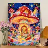 Pintura al óleo digital de Santa Claus transfronteriza para colorear DIY, diseño personalizado basado en imágenes proporcionadas, pintura decorativa acrílica para principiantes, venta al por mayor