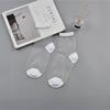 Meias finas de vidro transparentes da moda para primavera e verão, meias xadrez de cristal para senhoras, meias femininas, meias sexy, fabricantes, atacado