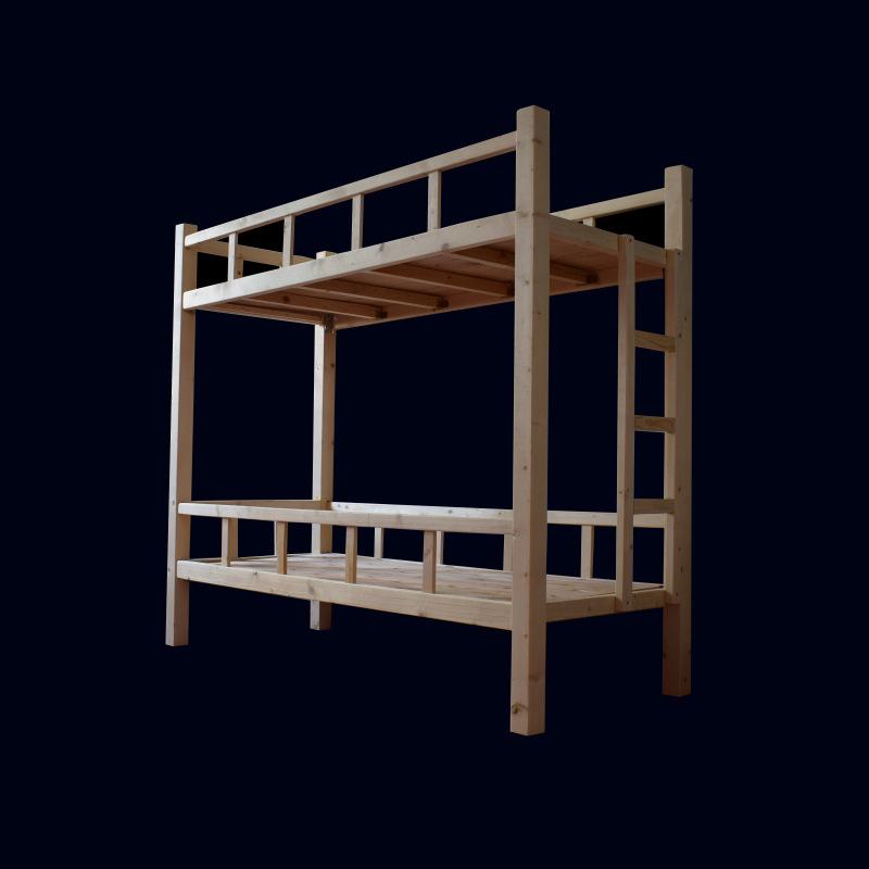 托管午休双层实木床1029#7