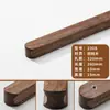 Manijas de Madera de Nogal, Gabinetes de Cajones de Madera Maciza, Puertas de Gabinete de Madera, Manijas de Armario de Madera Natural, Gabinetes de Madera, Minimalista Estilo Japonés