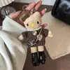 Bolsa Colgante Hello Kitty Piernas Largas Fragancia Ligera Muñeca de Peluche Dibujos Animados Lindo Llavero de Corazón Colgante de Regalo