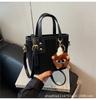 Cross-Border Retro Trendy Bucket Bag Outono e Inverno Nova Bolsa de Ombro Fosco Bolsa Crossbody Moda Versátil Bolsa de Mão para Mulheres