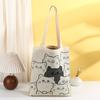 Bolsas de Palha Personalizadas, Bolsas de Tricô Florais para o Dia dos Professores, Bolsas de Mão Portáteis para Passeios de Verão, Bolsas de Mão Personalizadas para Lembrancinhas