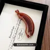Horquilla de cola de caballo alta, elegante y sencilla de Corea del Sur, con hebilla y clip de un solo personaje, estilo vintage, con broche tipo banana para mujer.