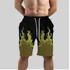 Comercio Exterior Transfronterizo Moda de Verano para Hombre Pantalones Cortos Modernos 3D Delgados Cómodos de Tres Puntos Pantalones Cortos de Playa Suministro del Fabricante