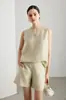 Camisola de Mujer 2026 Primavera/Verano Nueva Tela Jacquard Versátil Color Sólido Ropa Interior para el Trabajo Top de Seda