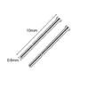 Aretes de Titanio F136 de Grado Médico para Implantes, No Necesitan Quitarse para Dormir, Anti-Obstrucción, Aretes Sencillos y Elegantes para Cartílago con Diamantes