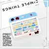 Portatarjetas de Teclado de Alto Valor Horizontal Abs Tarjeta de Identificación de Estudiante Tarjeta Escolar Portatarjetas de Agua Portatarjetas de Identificación para Hombres y Mujeres Cubierta Protectora Transfronterizo
