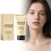 Base de maquillaje que cambia de color, color natural, ligera y suave, suave y fácil de aplicar para el uso diario