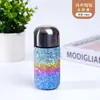 Taza cápsula de titanio puro para cubitos de hielo grandes, taza mini aislada para hombres y mujeres, alto valor estético, taza de bolsillo compacta y portátil