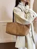 Bolso de hombro retro de gran capacidad transfronterizo 2026, bolso de hombro casual versátil para el día a día, bolso tote simple y moderno de moda