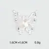 Joias de Liga K-style Acessórios diy Borboleta Banhado a Prata Colar Pulseira Pingente Pingente Único Pendurado Atacado Transfronteiriço