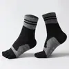 Calcetines Deportivos para Hombre de Cinco Dedos, Calcetines de Running y Fitness con Dedos Separados, Calcetines de Media Caña, Calcetines de Cinco Dedos para Cuatro Estaciones, Calcetines para Maratón, Calcetines para Senderismo