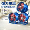 Ventilador axial SF 220v ventilador de pedestal potente 380V ventilador industrial ventilador de extracción de bajo ruido
