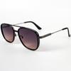 Óculos de Sol Aviador Personalizados de Dupla Ponte Moda Masculino e Feminino Estilo Celebridade da Internet Óculos de Sol Côncavos para Street Style Retrô
