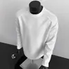 Moletom Pesado de Manga Longa Desconstruído de Alta Qualidade para Homens, Estilo Streetwear Americano Tendência para Primavera e Outono, Blusa de Pulôver Solta