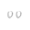 Nuevos Pendientes de Aro Completos de Circonita Super Brillante para Mujer Pendientes Versátiles de Gama Alta Estilo Ins Lujo Accesible Pendientes de Diseño de Nicho