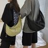 Bolsa Transversal Ruiying Bolsa de Trabalho Bolsa Dumpling Feminina Preta Funcional Grande Capacidade Casual Bolsa de Ombro Mochila Bolsa Masculina
