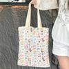 Bolso de Hombro con Estampado de Dibujos Animados Lindo y Dulce, Bolso de Mano de Gran Capacidad Estilo Verano Nuevo, Bolso Tote Casual para Estudiantes