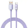 Cabo de Dados Tipo C Jingyao 120W Super Rápido Adequado para Huawei Honor Vivoppo Cabo de Carregamento Cruzado de Tecido