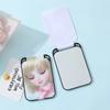 Espejo espejo de maquillaje plegable de mano lindo Barbie tarjeta mágica mini espejo pequeño fábrica al por mayor