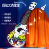 Ventas Directas de Fábrica de Guitarras Simuladas que se Pueden Tocar como Ukuleles, Instrumentos Musicales de Simulación Educativos para Niños, Juguetes Musicales