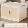 Caja de Almacenamiento Plegable Gran Capacidad Armario de Almacenamiento Extra Grande Puerta Doble Caja Organizadora para el Hogar Armario Almacenamiento de Ropa y Edredones