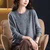 Suéter Outono/Inverno 2026 para Mães: Blusa de Malha Estilosa, Justa, Quente e Versátil como Camada Base para Mulheres de Meia-Idade