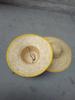 45 Sombrero de Paja Color Primario Sombrero de Paja Sombrero de Sol para Agricultor Sombrero de Protección Laboral Sombrero de Borde Grande de Verano Tienda de 10 yuanes Sombrero de Pescador