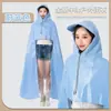 Capa de Chuva para Ciclistas de Bicicleta Elétrica, Homens e Mulheres, Poncho de Chuva Longo para Uma Pessoa, Proteção Completa Contra Tempestades, Roupa Externa para Adultos para Andar de Bicicleta Elétrica