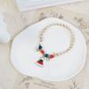 Pulsera Navideña Caliente Transfronteriza de Productos Básicos de Yiwu Femenina Popular en Europa y Estados Unidos Papá Noel Pareja Joyería de Cerámica Al por Mayor