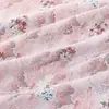 Tela jacquard teñida en hilo de chenilla ultrafina en stock, patrón floral vintage, material engrosado para bolsos, Hanfu, cojines y manteles