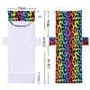 Exquisito producto nuevo, funda de microfibra para silla de playa, toalla reclinable, impresión digital 3D, serie con estampado de leopardo, bolsa para toalla de playa