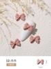 Joyería para Uñas de Moño Japonés Explosiones de Celebridad de Internet Viento ins Hada Resina Estereoscópica Mariposa Uña Diamante Joyería Pequeña