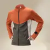 Chaqueta Cortavientos de Fitness para Correr de Otoño e Invierno Ropa Deportiva de Forro Polar para Exteriores Comercio Exterior Transfronterizo Abrigo Deportivo de Cuello Alto Personalización