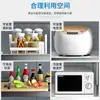 Prateleira de Armazenamento de Cozinha em Aço Inoxidável Prateleira Divisória de Mesa Prateleira Grossa de Camada Única para Fogão Prateleira para Forno Prateleira de Armazenamento para Micro-ondas