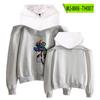 Juego Más Vendido RainbowFriends Sudadera Periférica de Rainbow friends para Mujer con Tirante Off-shoulder Sudadera con Capucha Falsa de Dos Piezas