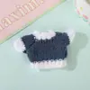 Ropa para muñeca de 10 cm, camiseta de manga corta, chaleco para muñeca, colección de atuendos para muñeca Labubu de 17 cm