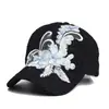 Gorra de Béisbol con Flor de Encaje Adhesiva para Primavera y Verano, Gorra Fina y Transpirable para Mujer, Gorra de Moda Estilo Coreano, Sombrero Versátil y Moderno