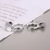 Brincos de Borla de Disco, Brincos de Design Super Fada de Celebridade da Internet para Mulheres, Simples, Senso de Design e Brincos Curtos Personalizados, Geometria Romântica