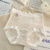 Ropa interior de 10A Antibacteriana con Entrepierna Extendida para Mujer Tipo Algodón Puro Algodón de Bebé Cintura Alta Control de Abdomen Ropa Interior de Recuperación Postparto para Mujer Algodón Puro