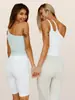 Chaleco de Yoga Cruzado Transfronterizo Europeo y Americano Hombros Descubiertos, Ropa Deportiva de Fitness Sexy y a la Moda para Mujer con Almohadillas Extraíbles en el Pecho