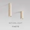 Lámpara de Techo Estilo Wabi-Sabi de Travertino Amarillo Natural Foco para Recibidor Pasillo Balcón Vestidor Lámpara para Mesa de Comedor Barra