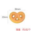 Accesorios de resina Galletas de simulación Galletas Juego de juguetes para el hogar Horquilla para el cabello Refrigerador Pegatina Crema Pegamento Funda para teléfono móvil Accesorios