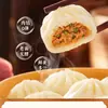 Agente General Anjing Xiaolongbao de Carne Fresca Tradicional 800g*8 Bolsas Congelado Apto para Microondas Comida Familiar Exportación Al Por Mayor