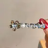 Pinza para el Cabello con Forma de Corazón Estampado de Leopardo y Pedrería para Mujer, Accesorio para el Cabello Exquisito de Alta Gama, Pasador Dulce y Genial, Pinza de Pato para Flequillo