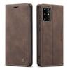 Funda para teléfono Samsung S20 de cuero esmerilado con acabado aceitoso, con tapa magnética y tarjetero, para negocios, aplicable al comercio exterior.