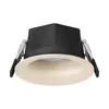 Luminária de Teto Embutida Sem Emendas em Tinta Látex Cor Casca de Ovo de Cacau, Estilo Vintage Creme para a Sala de Estar